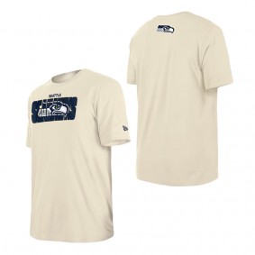 Men's Seattle Seahawks Cream 2023 NFL Draft T-Shirt