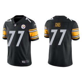 Men's Pittsburgh Steelers Broderick Jones Black 2023 NFL Draft Vapor Limited Jersey