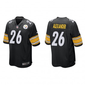 Men's Pittsburgh Steelers Kwon Alexander Black Game Jersey