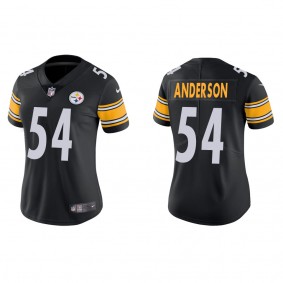 Women's Pittsburgh Steelers Ryan Anderson Black Vapor Limited Jersey