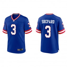 Men's Sterling Shepard New York Giants Royal Classic Game Jersey