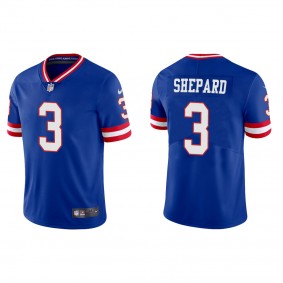 Men's Sterling Shepard New York Giants Royal Classic Vapor Limited Jersey