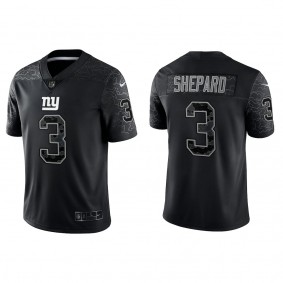 Sterling Shepard New York Giants Black Reflective Limited Jersey