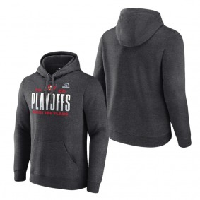 Men's Tampa Bay Buccaneers Charcoal 2022 NFL Playoffs Our Time Pullover Hoodie