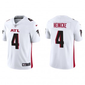Men's Atlanta Falcons Taylor Heinicke White Vapor Limited Jersey