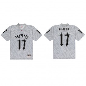 Terry McLaurin Trapstar Gray Football Jersey