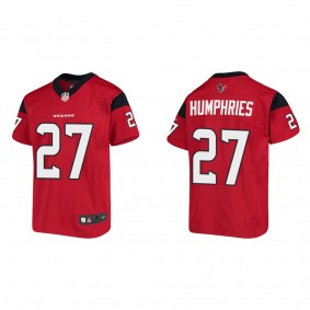 Youth Houston Texans Adam Humphries Red Game Jersey