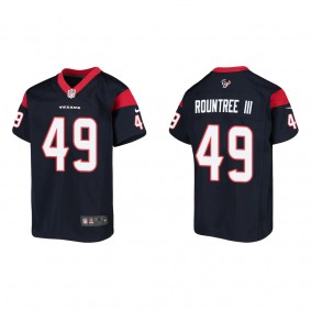 Youth Houston Texans Larry Rountree III Navy Game Jersey