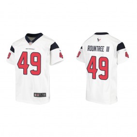 Youth Houston Texans Larry Rountree III White Game Jersey