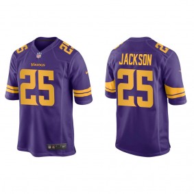 Men's Minnesota Vikings Theo Jackson Purple Alternate Game Jersey