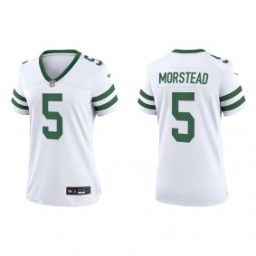 Thomas Morstead Women's New York Jets White Legacy Game Jersey