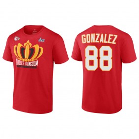 Tony Gonzalez Kansas City Chiefs Red Super Bowl LVII Champions Last Standing T-Shirt