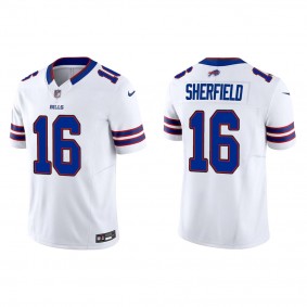 Men's Buffalo Bills Trent Sherfield White Vapor F.U.S.E. Limited Jersey