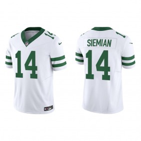 Men's New York Jets Trevor Siemian White Legacy Limited Jersey