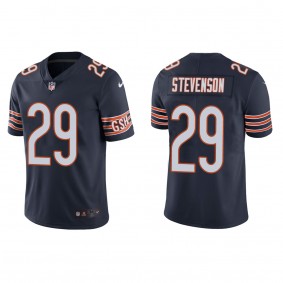Men's Chicago Bears Tyrique Stevenson Navy 2023 NFL Draft Vapor Limited Jersey