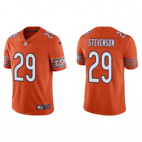 Men's Chicago Bears Tyrique Stevenson Orange 2023 NFL Draft Vapor Limited Jersey