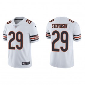 Men's Chicago Bears Tyrique Stevenson White 2023 NFL Draft Vapor Limited Jersey