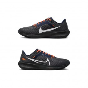 Unisex Denver Broncos Nike Anthracite Zoom Pegasus 40 Running Shoes