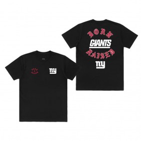 Unisex New York Giants Born x Raised Black T-Shirt