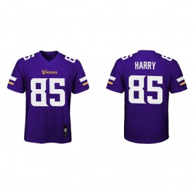 Youth Minnesota Vikings N'Keal Harry Purple Game Jersey