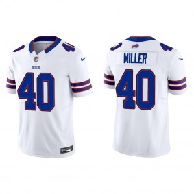 Men's Buffalo Bills Von Miller White Vapor F.U.S.E. Limited Jersey