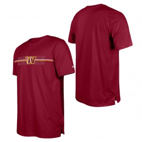 Men's Washington Commanders Burgundy 2023 NFL Training Camp T-Shirt