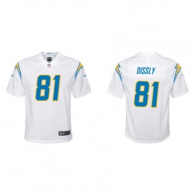 Youth Los Angeles Chargers Will Dissly White Game Jersey