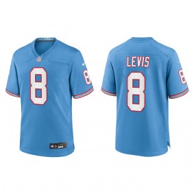 Will Levis Tennessee Titans Light Blue Oilers Throwback Alternate Game Jersey