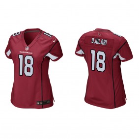 Women's Arizona Cardinals B.J. Ojulari Cardinal 2023 NFL Draft Game Jersey