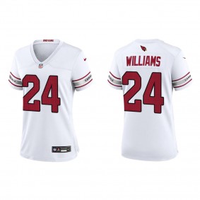 Women's Arizona Cardinals Darrel Williams White Game Jersey