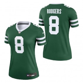 Women's New York Jets Aaron Rodgers Legacy Green Legend Jersey