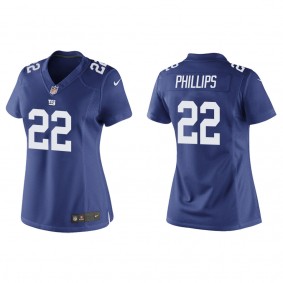Women's Andru Phillips New York Giants Royal Game Jersey