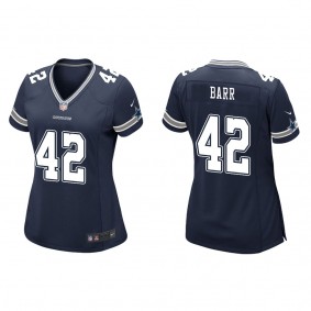Women's Dallas Cowboys Anthony Barr Navy Game Jersey