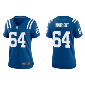 Women's Indianapolis Colts Arlington Hambright Royal Game Jersey