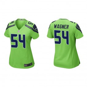 Women's Bobby Wagner Seattle Seahawks Neon Green Game Jersey