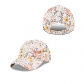 Women's Chicago Bears Cream Bloom 9TWENTY Adjustable Hat