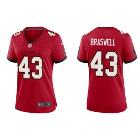 Women's Chris Braswell Tampa Bay Buccaneers Red Game Jersey
