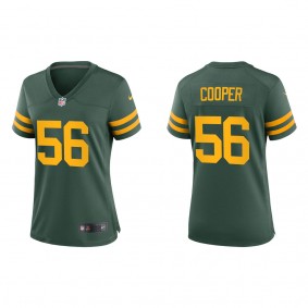 Women's Edgerrin Cooper Green Bay Packers Green Alternate Game Jersey
