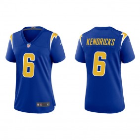 Women's Eric Kendricks Los Angeles Chargers Royal Alternate Game Jersey