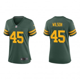 Women's Green Bay Packers Eric Wilson Green Alternate Game Jersey