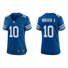 Women's Gardner Minshew II Indianapolis Colts Royal Alternate Game Jersey