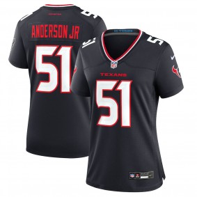 Women's Houston Texans Will Anderson Jr. Navy Game Jersey