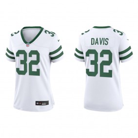 Women's Isaiah Davis New York Jets White Legacy Game Jersey