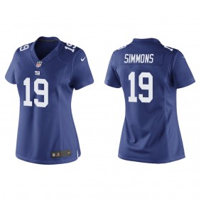 Women's Isaiah Simmons New York Giants Royal Game Jersey