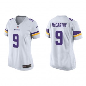 Women's J.J. McCarthy Minnesota Vikings White Game Jersey