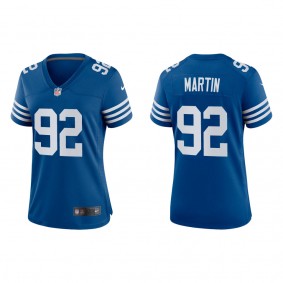 Women's Indianapolis Colts Jacob Martin Royal Alternate Game Jersey