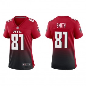 Women's Jonnu Smith Atlanta Falcons Red Alternate Game Jersey