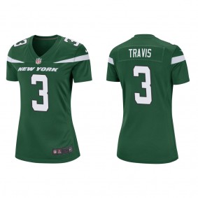 Women's Jordan Travis New York Jets Green Game Jersey