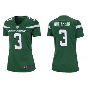 Women's New York Jets Jordan Whitehead Green Game Jersey