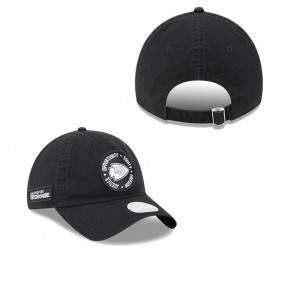 Women's Kansas City Chiefs Black 2022 Inspire Change 9TWENTY Adjustable Hat